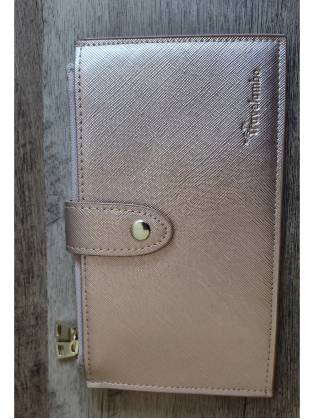 Women's Travelambo Rose Gold Wallet